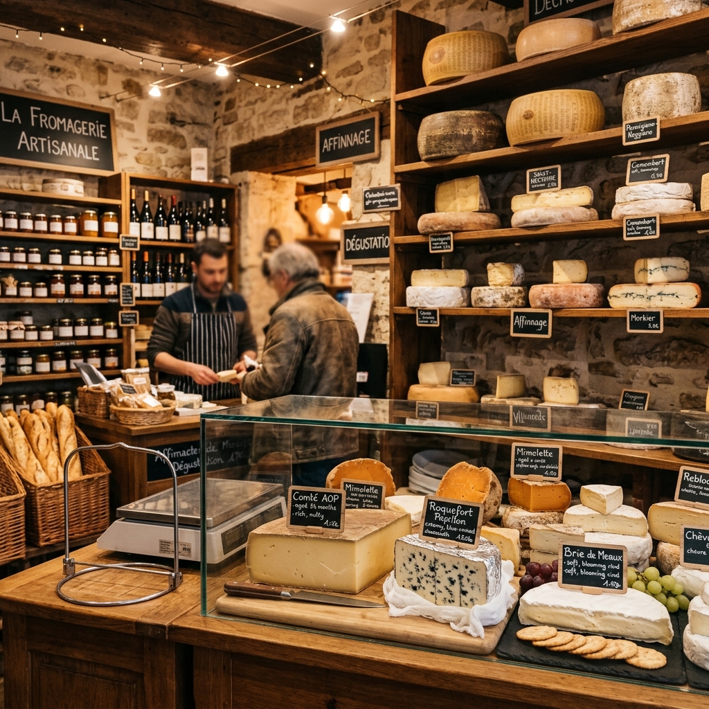 Fromagerie background