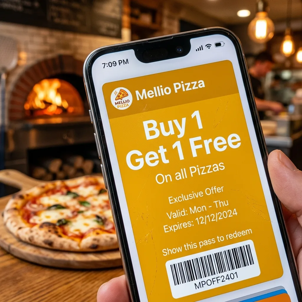 Coupon promotionnel Apple Wallet réengagement client