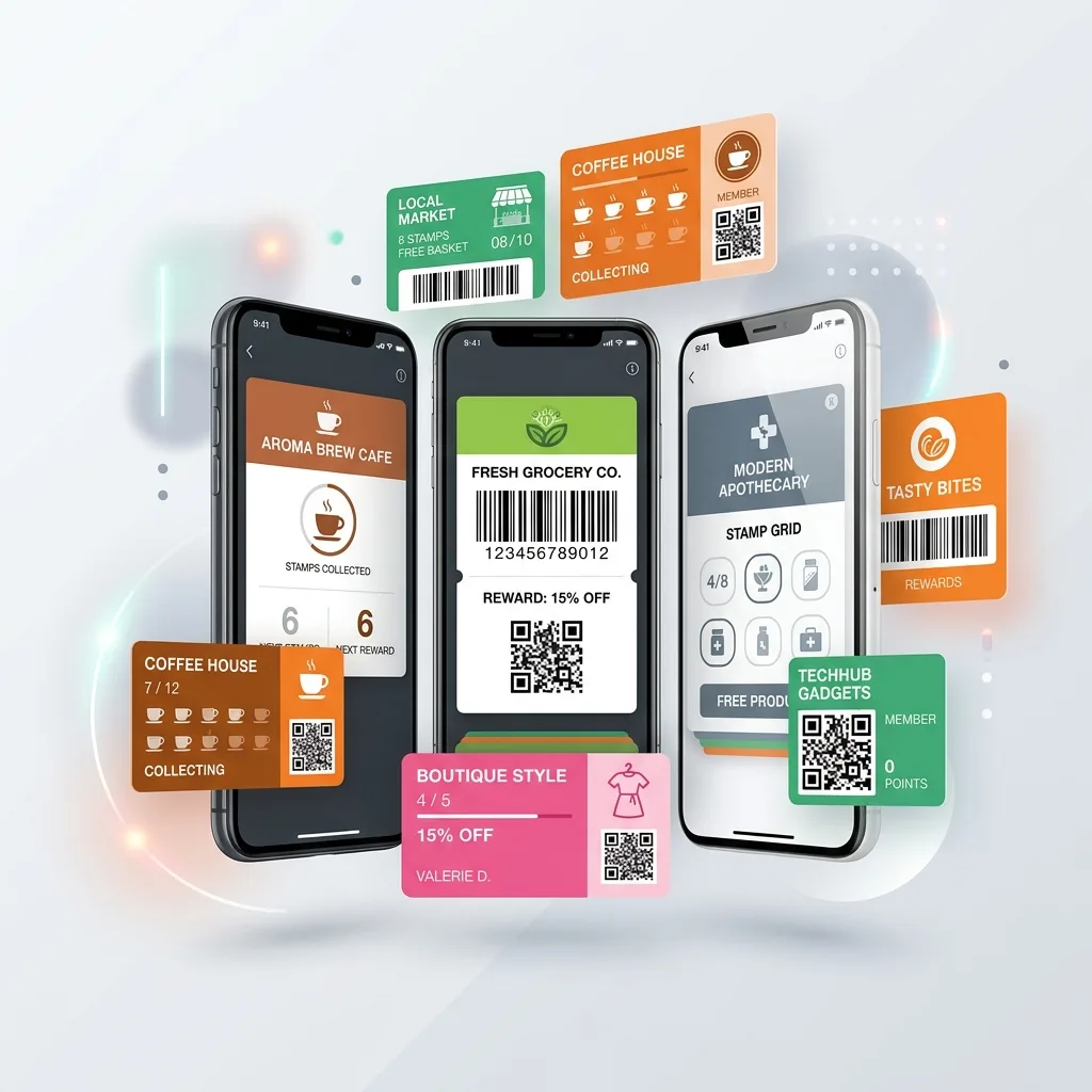 Cartes de fidélité dématérialisées Apple Wallet et Google Wallet